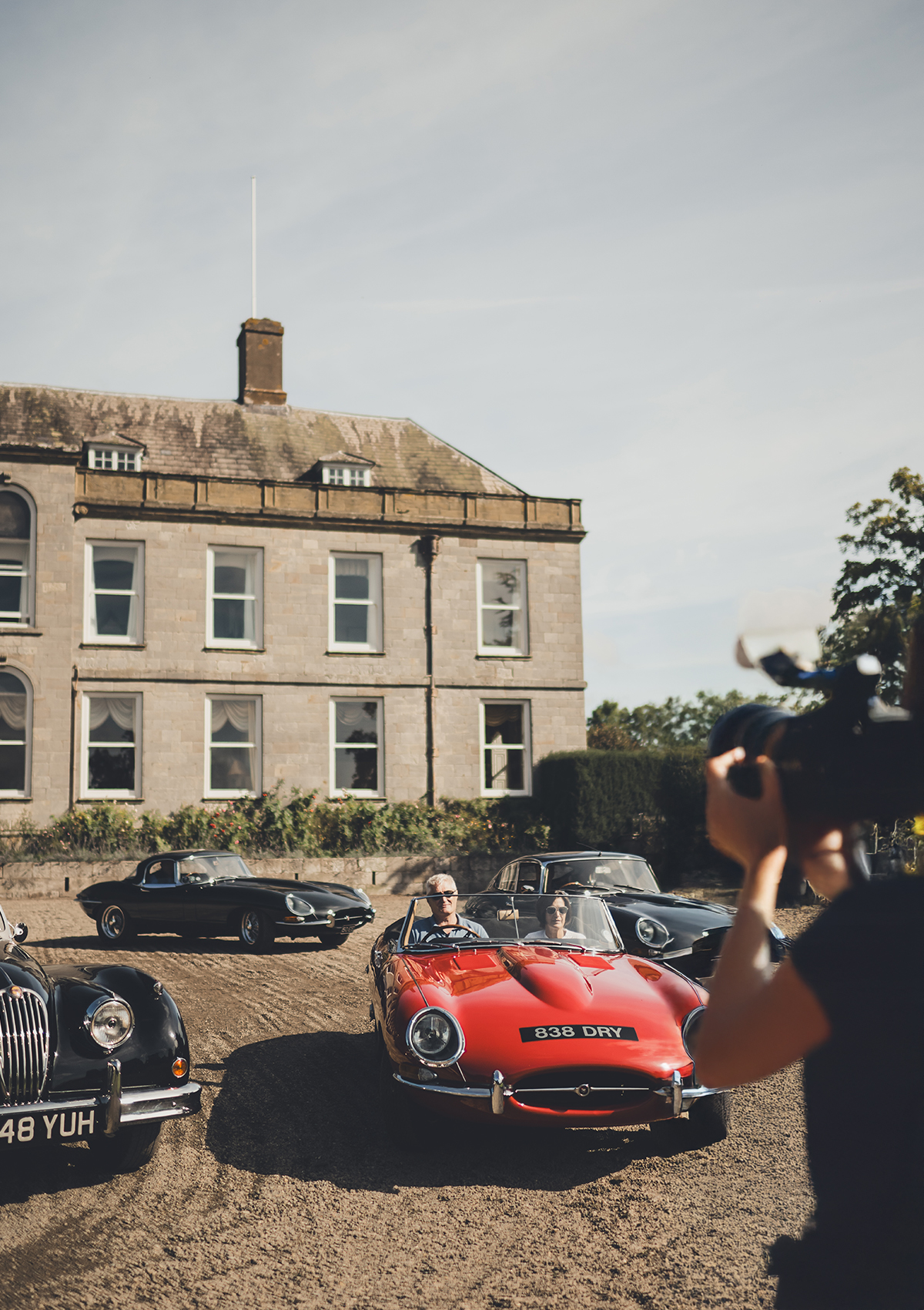 SNG Barratt Jaguar photoshoot - Nooboo – creative marketing agency in Oxfordshire