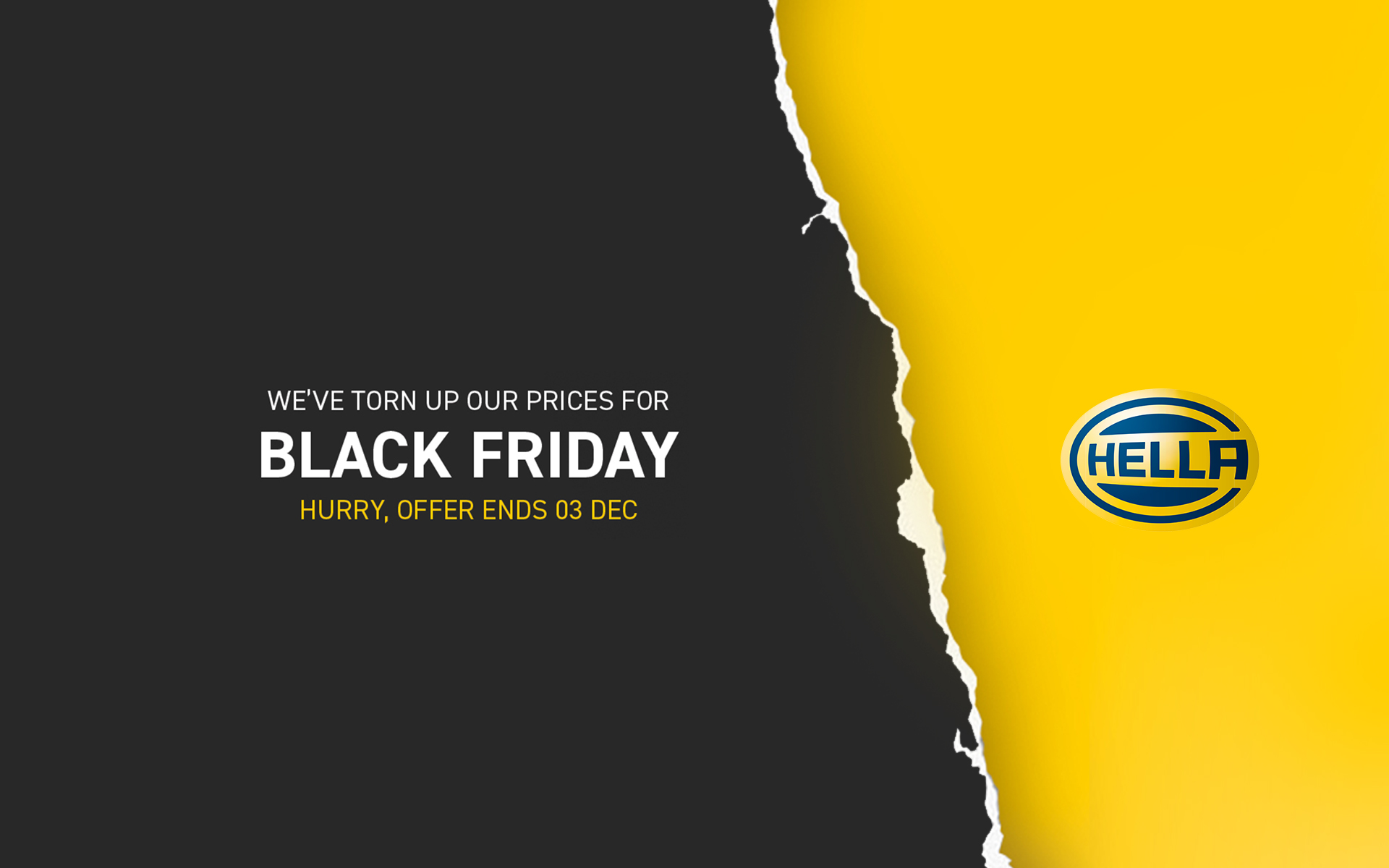 HELLA Black Friday Campaign - Nooboo – creative marketing agency in Oxfordshire