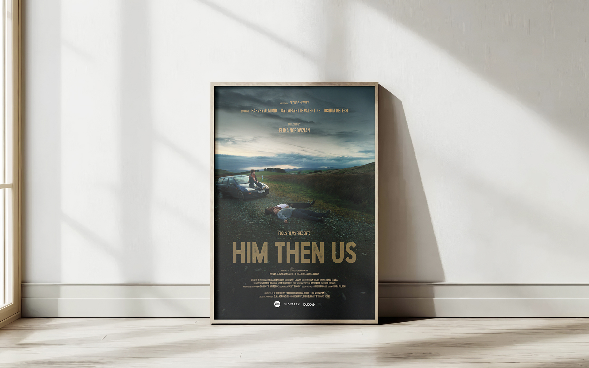 Him Then Us Film Poster - Nooboo – creative marketing agency in Oxfordshire
