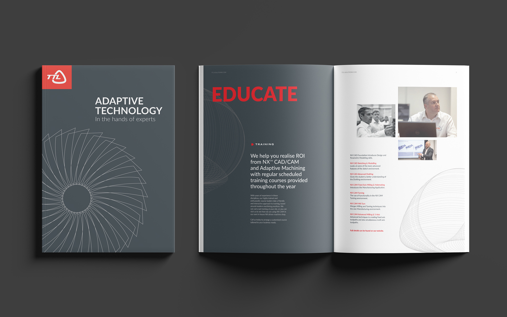 TTL Adaptive Technology Brochure - Nooboo – creative marketing agency in Oxfordshire