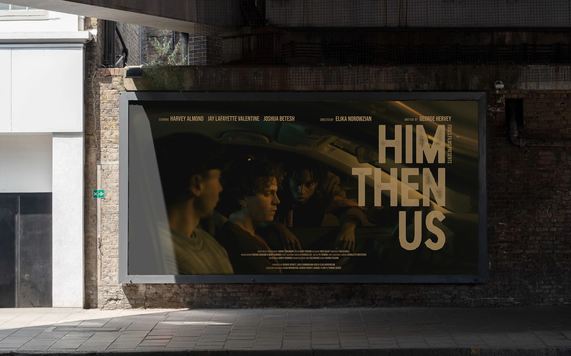 Hilm Then Us Film Billboard - Nooboo – creative marketing agency in Oxfordshire