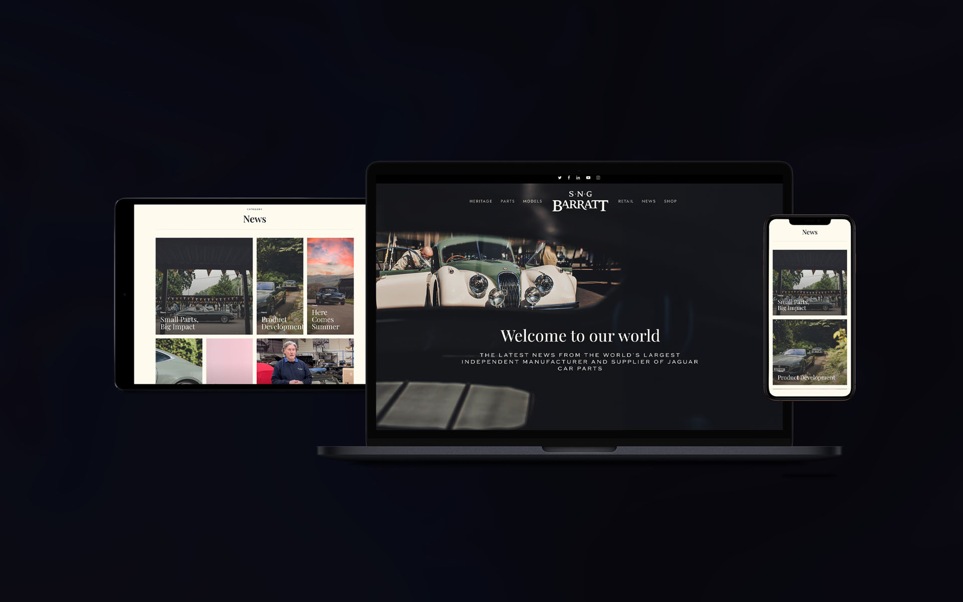SNG Barratt News Website - Nooboo – creative marketing agency in Oxfordshire